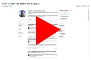 How to Get Free Traffic From Quora