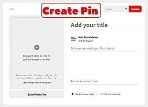 Create Pin Details Popup Window
