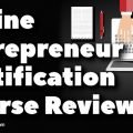Online Entrepreneur Certification Course Review