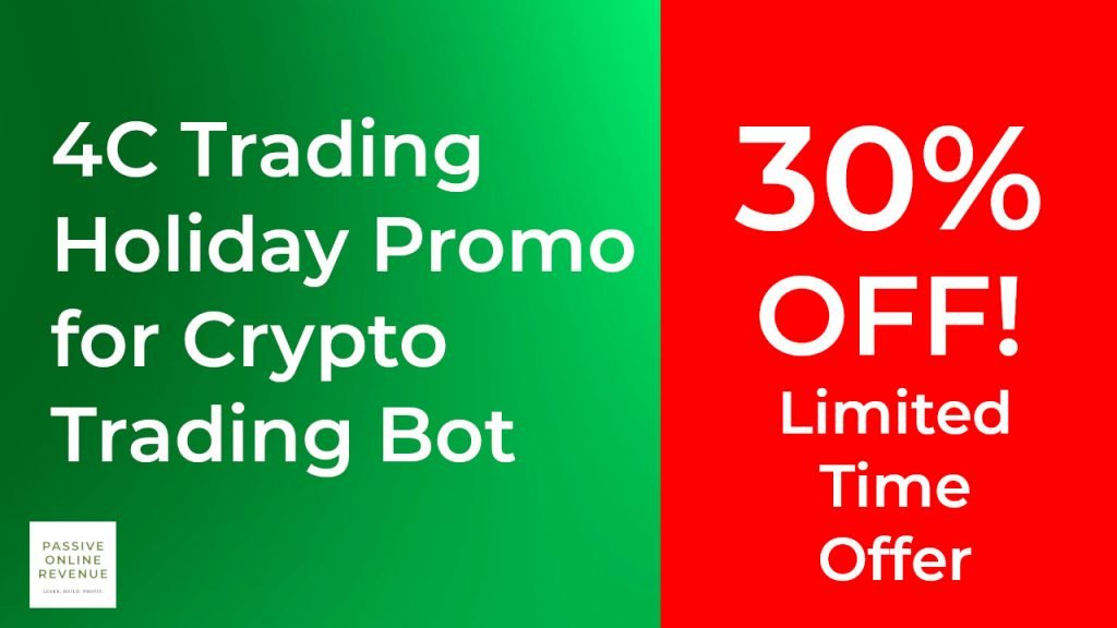 4C Trading Holiday Promo for Crypto Trading Bot