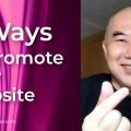 8 Ways to Promote Your Website