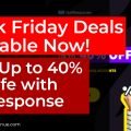 Black Friday Deals Available Now! Save Up to 40% For Life with GetResponse