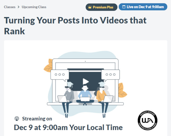 Turning Your Posts Into Videos that Rank