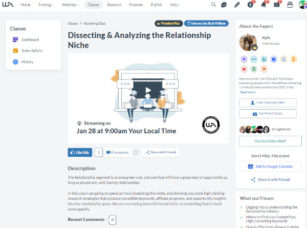 Dissecting & Analyzing the Relationship Niche