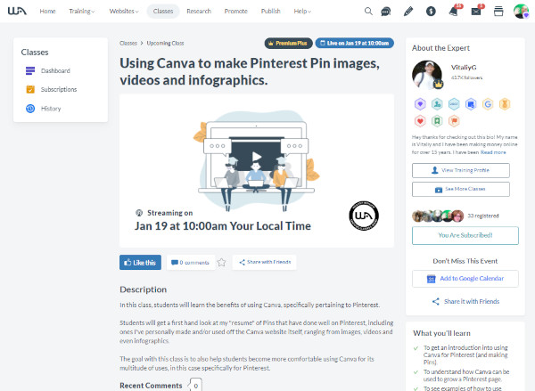 Using Canva to make Pinterest Pin images videos and infographics