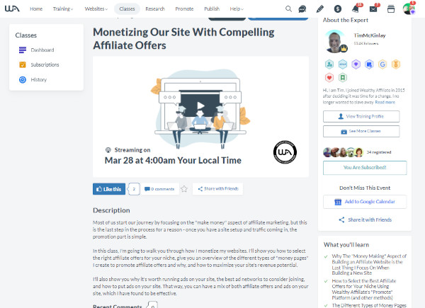 Monetizing Our Site With Compelling Affiliate Offers