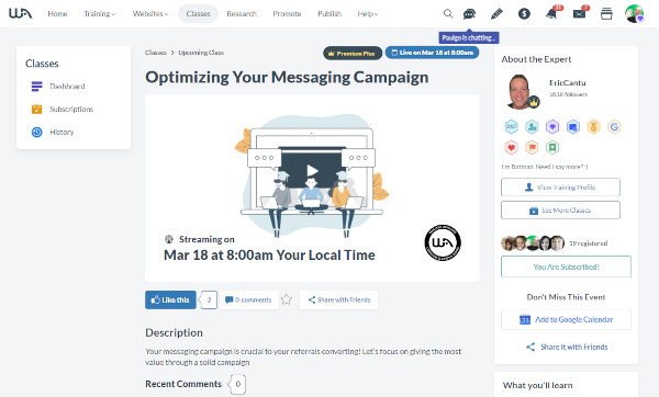 Optimizing Your Messaging Campaign