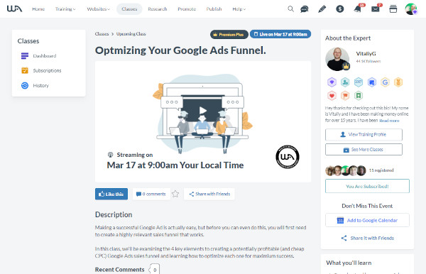 Optimizing Your Google Ads Funnel